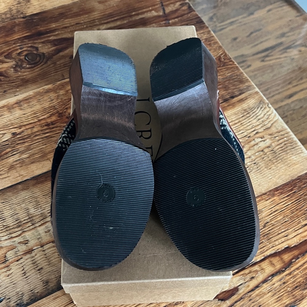 J CrewPlaid Slip-On Clogs - Picture 3 of 5